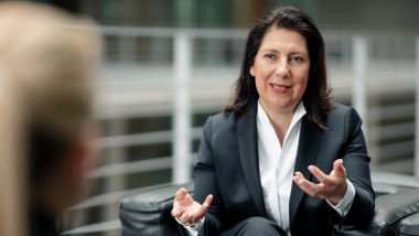 Bayerns FDP-Vorsitzende und Parlamentarische Staatssekretärin beim Bundesminister der Finanzen Katja Hessel.