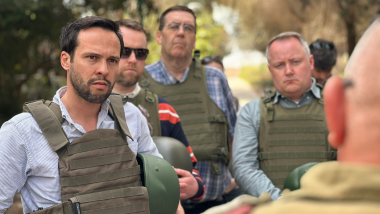 Martin Hagens Delegationsreise führte ihn auch in Gebiete wie den Kibbuz Be'eri, wo die Hamas im Oktober 2023 massive Gräueltaten gegen die jüdische Bevölkerung verübt hatte.